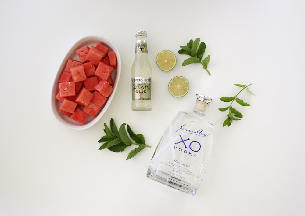 ingredients for watermelon mule