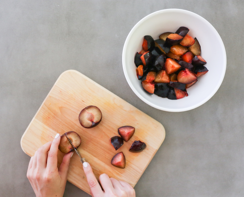 Cutting Plums