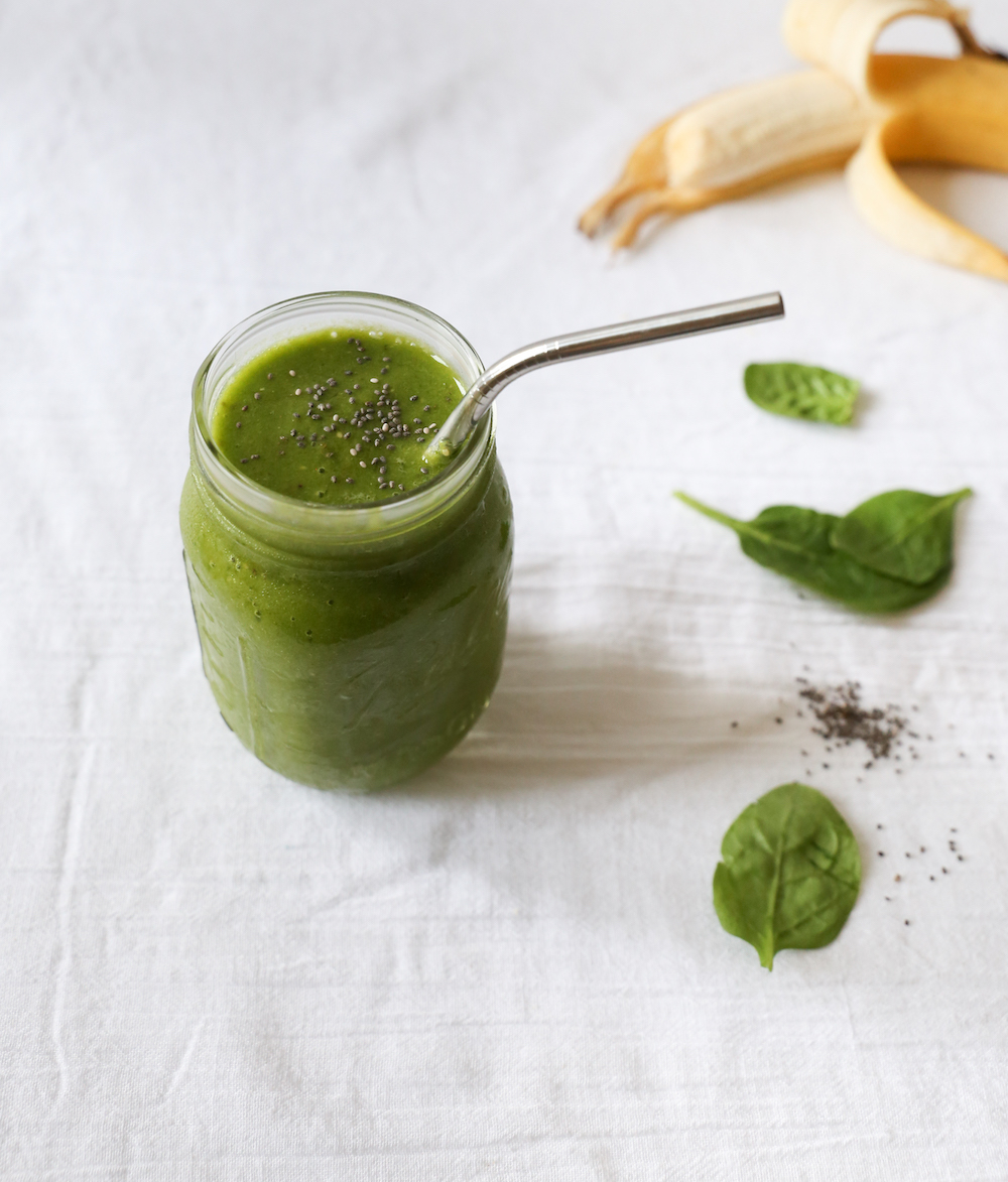 Refuel with Style: Green Energy Smoothie