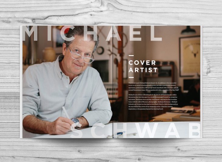 The Cover Artist: Michael Schwab | The Bay Club Blog