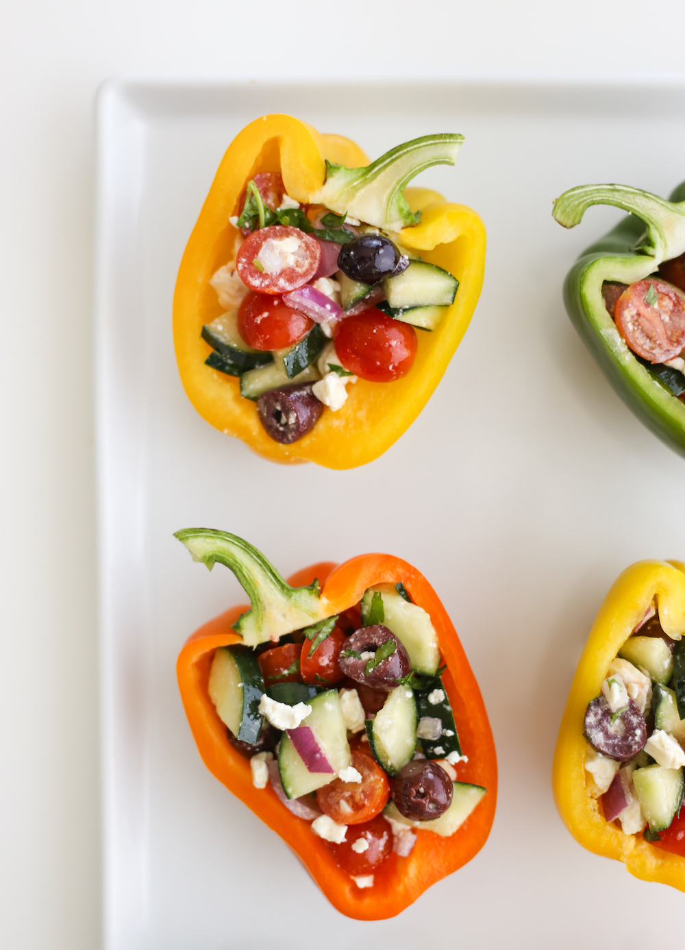 Eat the Rainbow: Greek Bell Peppers