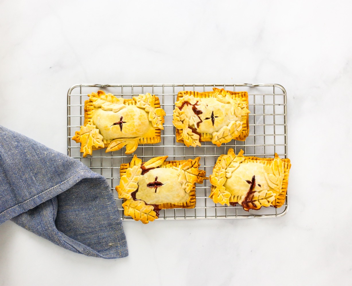 Love it or Leaf-it: Brie & Jam Hand Pie
