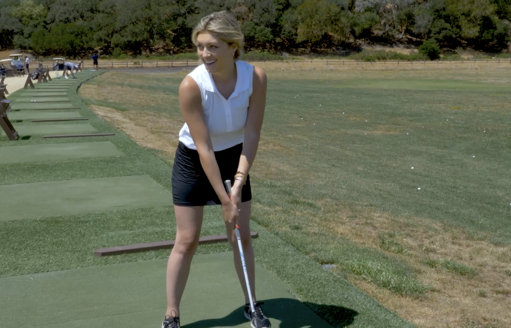 Marissa Tries Golf Lessons